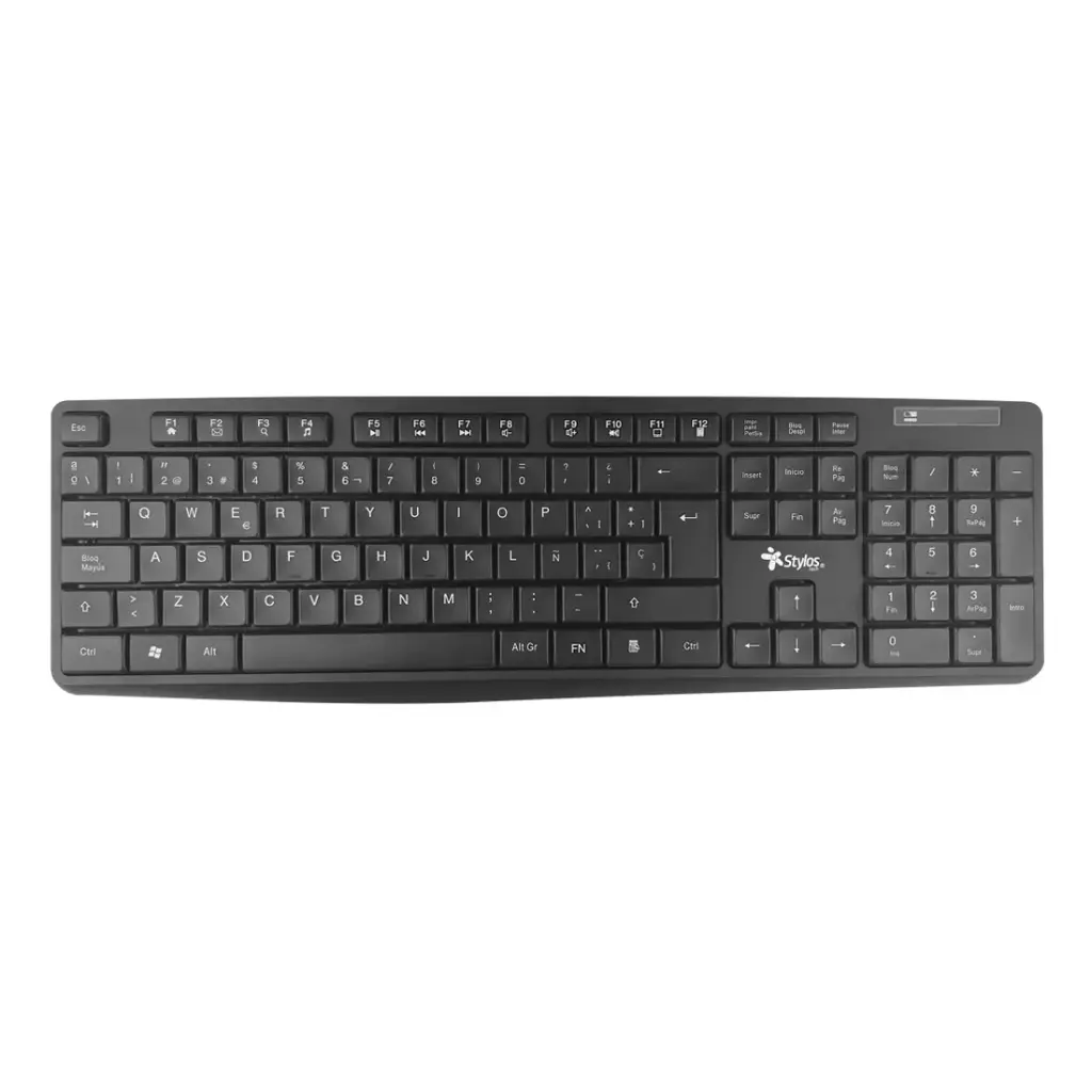 Teclado Inalámbrico Stylos Tech 105 teclas